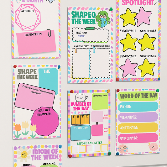 18 Classroom Circle Time Poster