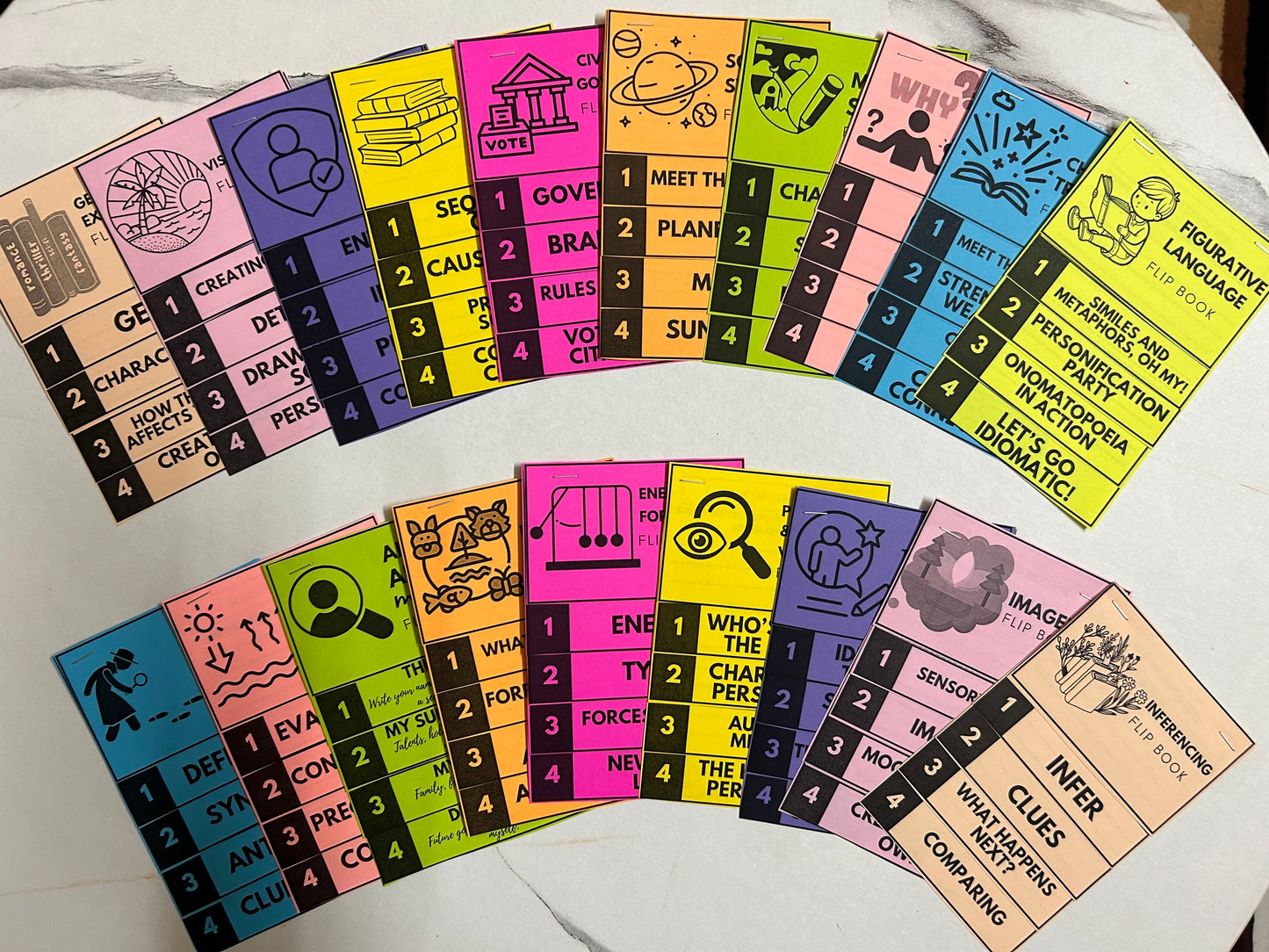 Mega Flipbook Bundle – 20 Interactive Mini Books Across Subjects