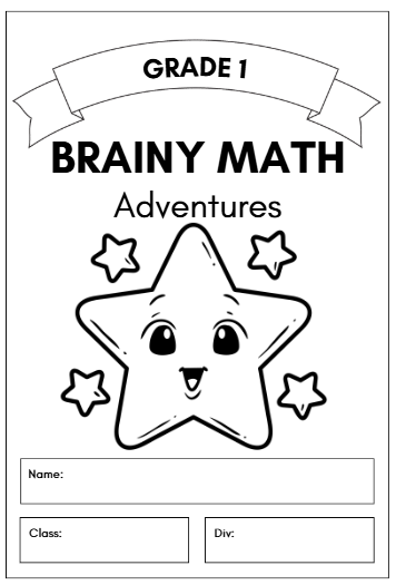 Brainy Math Adventures Booklet - Grade 1