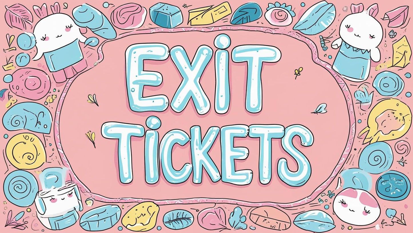 12 Exit Tickets for Grades 3–5